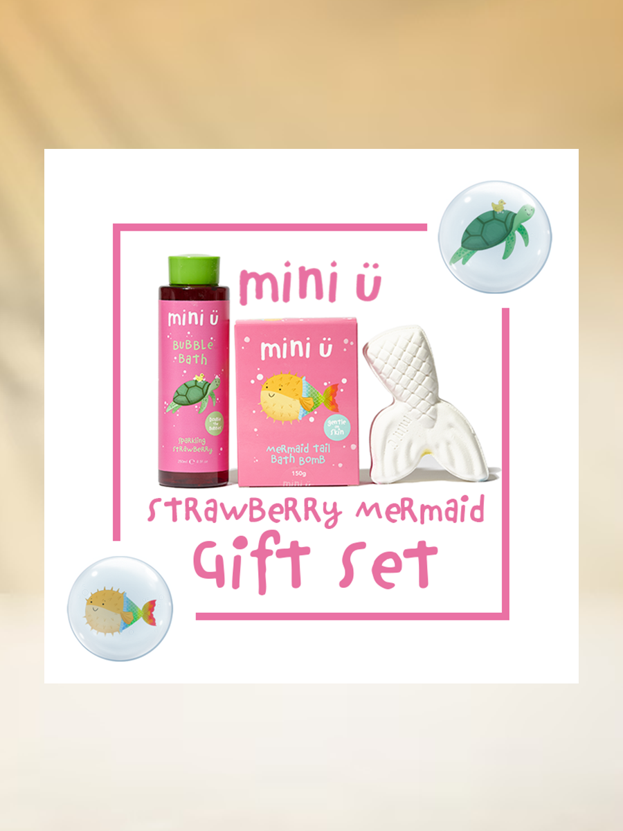 Strawberry Mermaid Gift Set