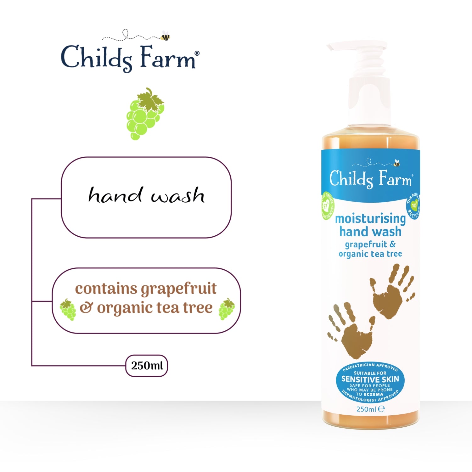Childs Farm Hand Wash - Grapefruit & Organic Tea Tree
