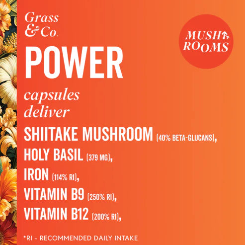 POWER | Shiitake Mushroom Capsules