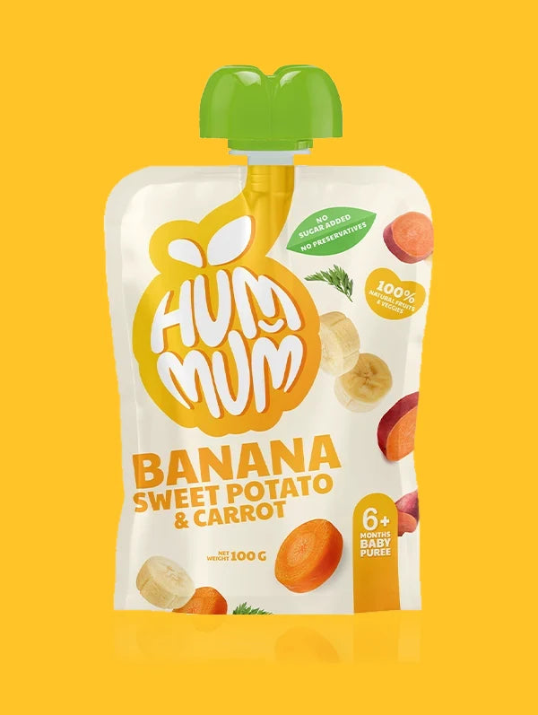 Banana Sweet Potato Pouch
