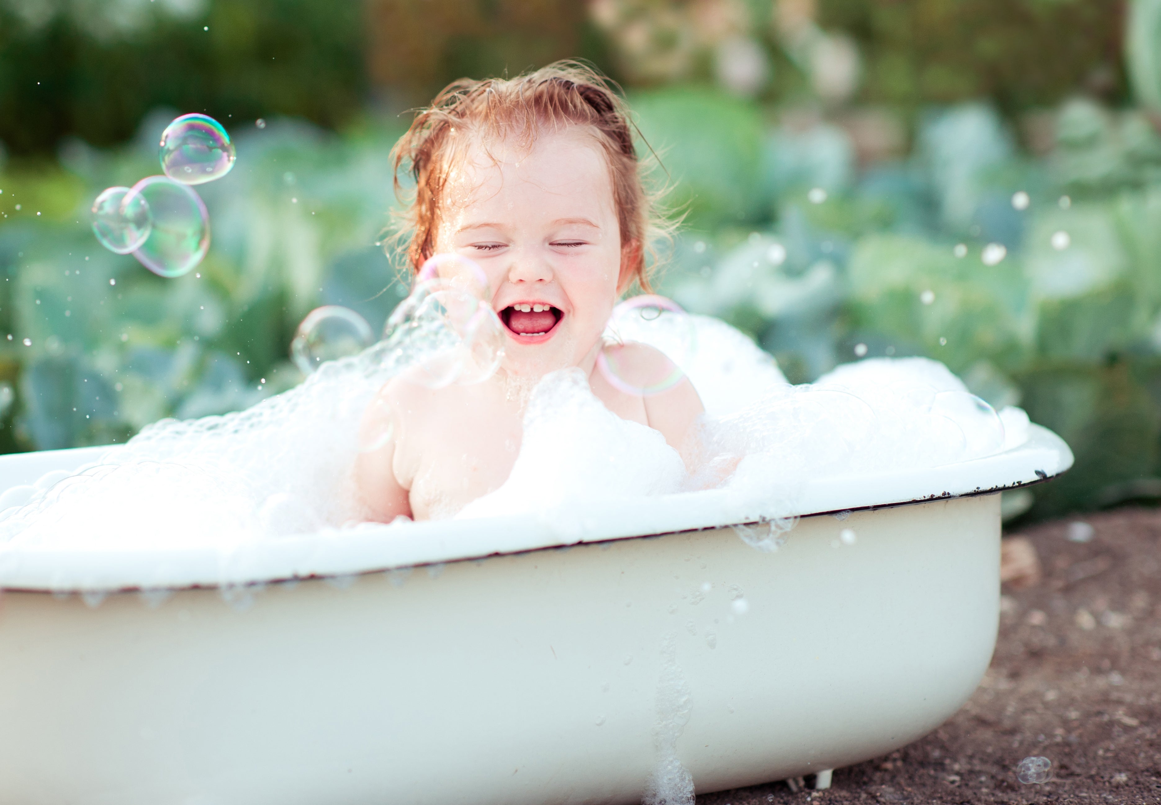 Gentle Bubble Bath Bubbles for Kids’ Skin